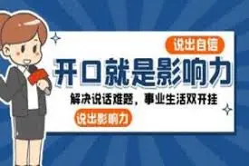 解决说话难题,事业生活双开挂的沟通实战课
