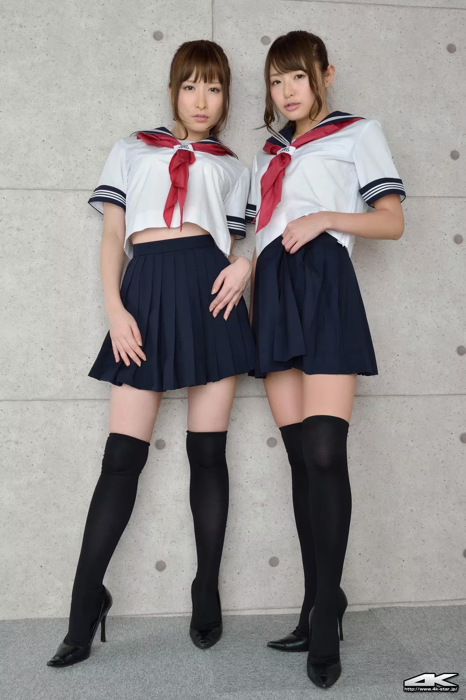 [4K-Star] NO.00109 吉見衣世、吉见早央-姉妹セーラー服 写真套图