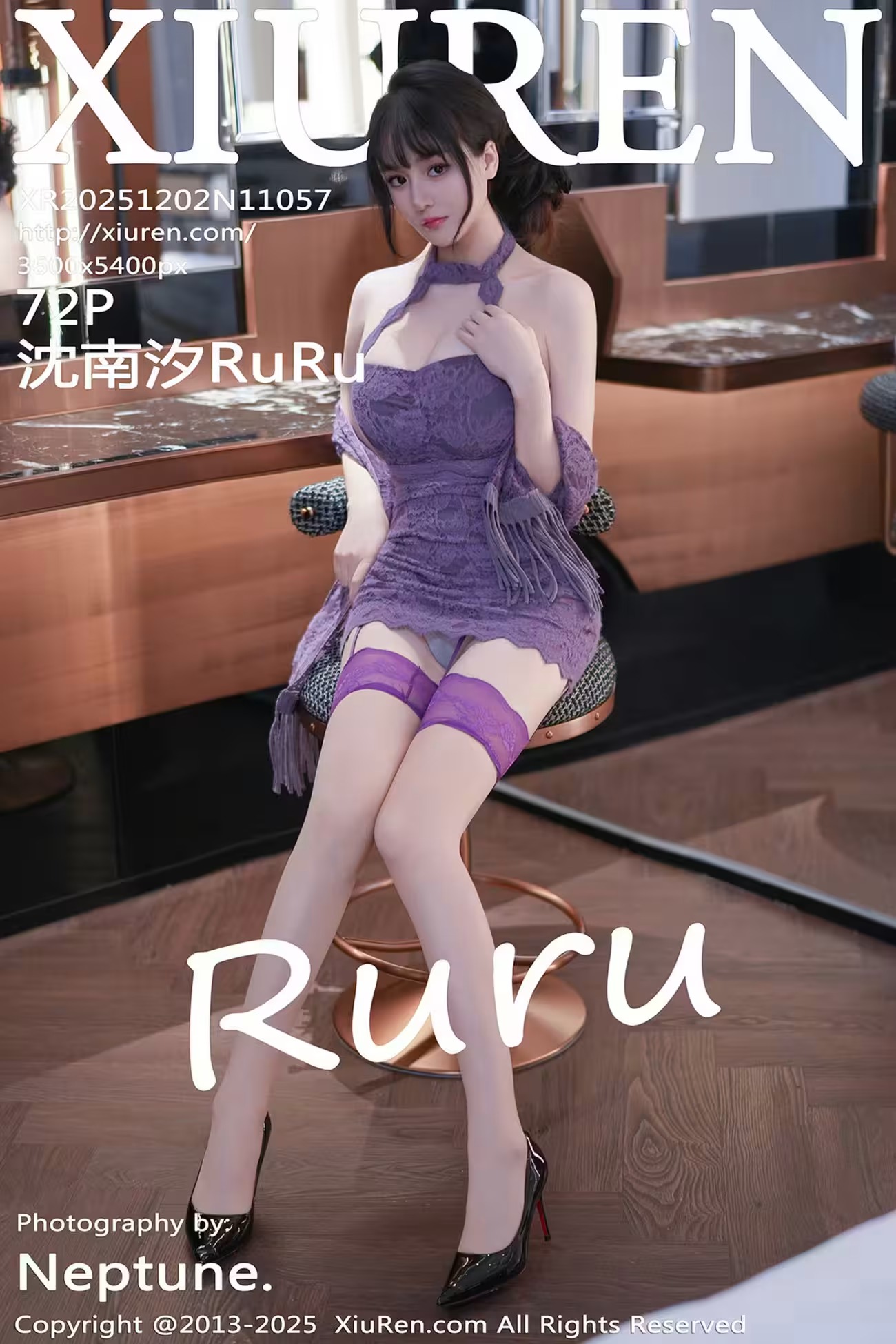 【XIUREN秀人網】2025.12.02 Vol.11057 沈南汐RuRu 完整版無水印寫真【72P】