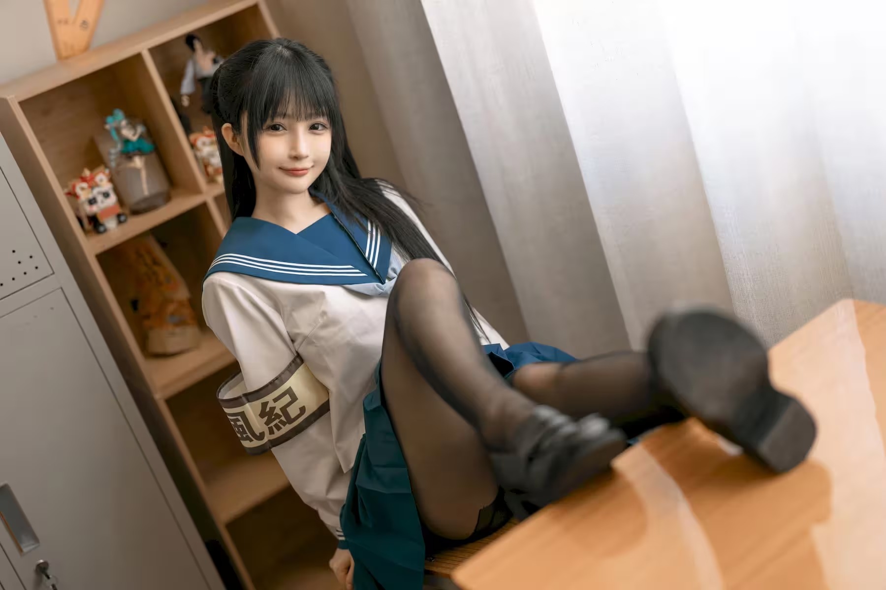 桜井宁宁 Cosplay 风纪委员