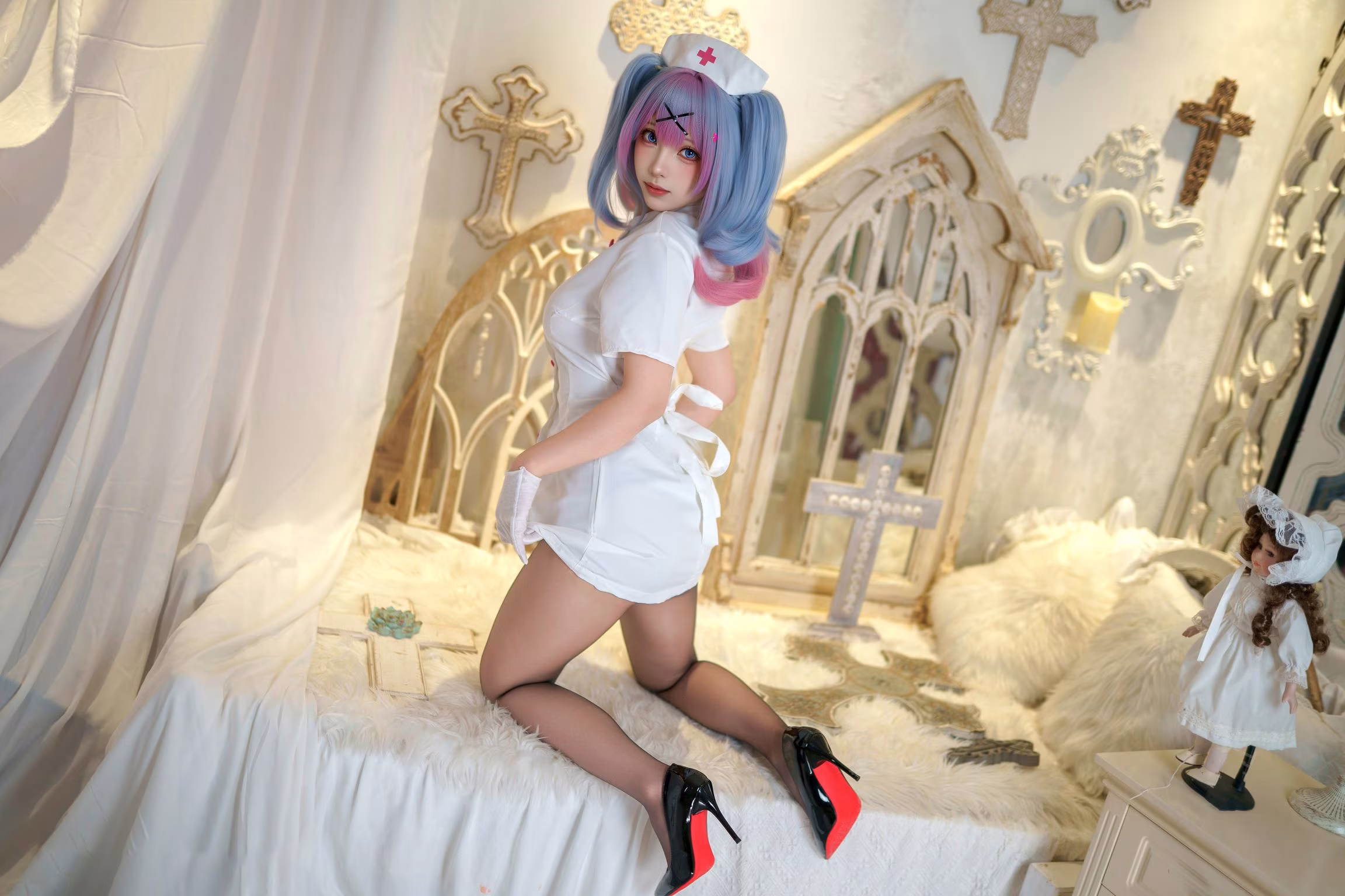 Coser@Bangni邦尼: 兔子洞护士 22