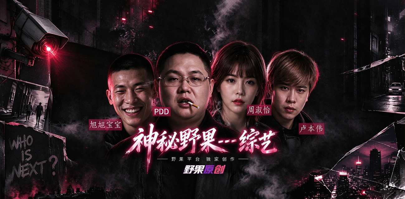 AI原创短剧《神秘野果》综艺第1-3集 旭旭宝宝 卢本伟PDD 周淑怡被封闭岛 上演互撕大戏