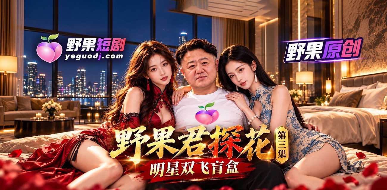 AI短剧《野果君探花》第三集 这把是高端局 直接开启网红双飞盲盒