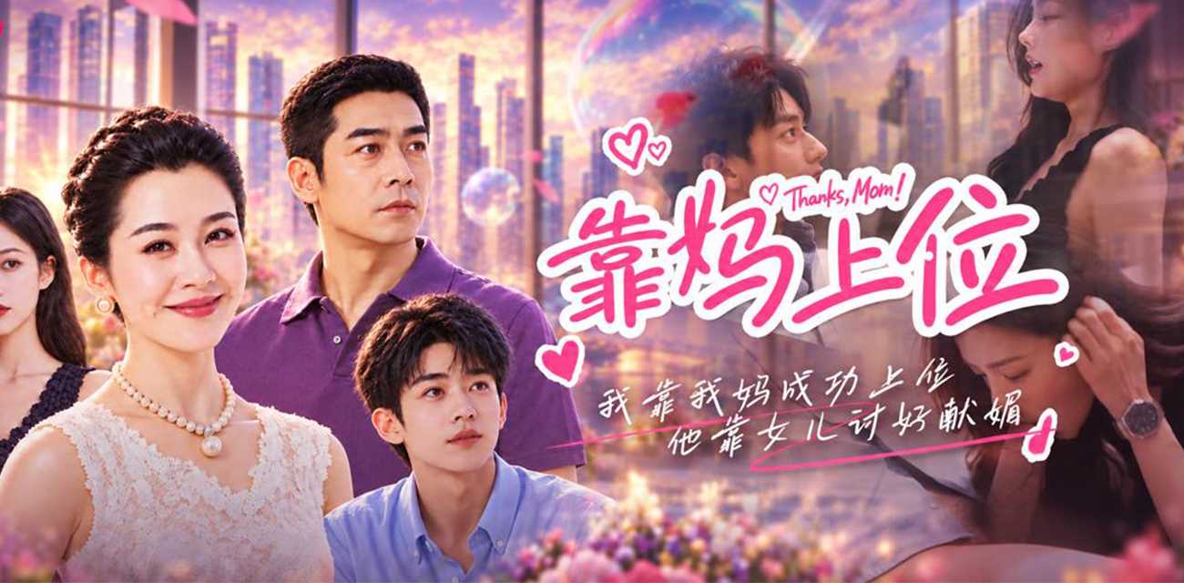 AI成人短剧靠妈上位1-3集 母子缠绵后靠妈入职 入职夜老板上门 直接把妈妈献给了老板